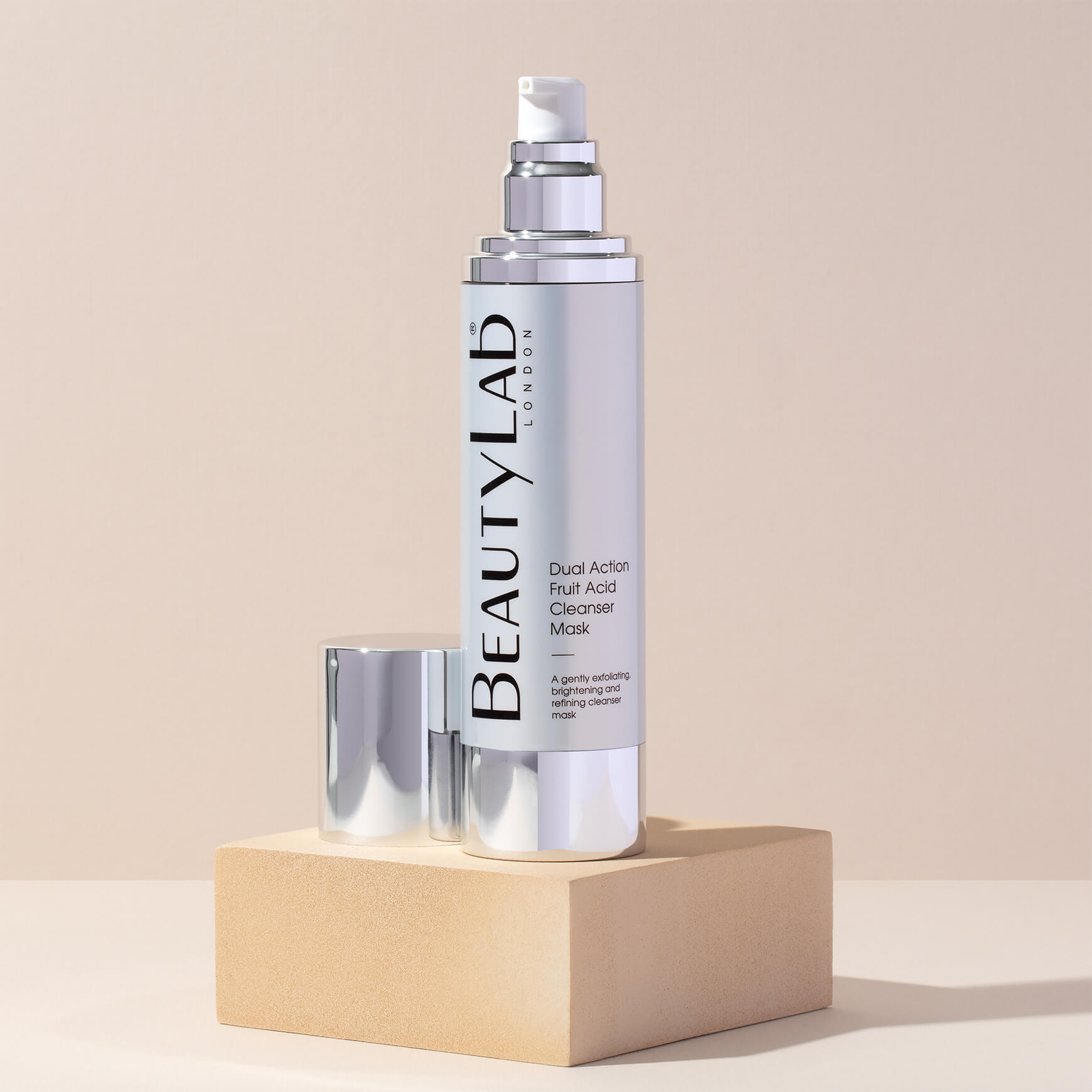 BEAUTYLAB® MASKA OCZYSZCZAJĄCA  Z KWASAMI OWOCOWYMI O PODWÓJNYM DZIAŁANIU 100ML