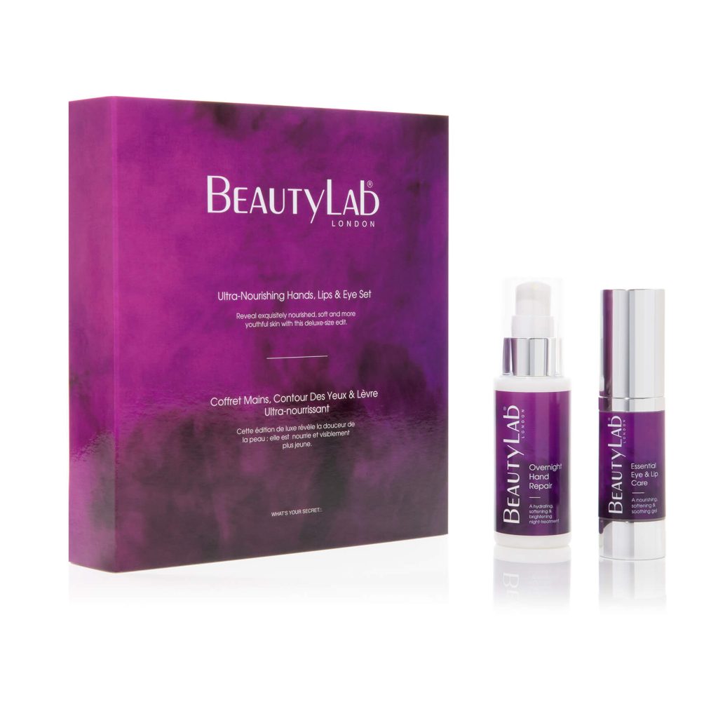 BEAUTYLAB ULTRA-NOURISHING HANDS, LIPS & EYE SET