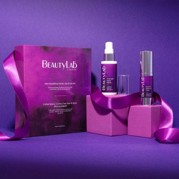 BEAUTYLAB ULTRA-NOURISHING HANDS, LIPS & EYE SET