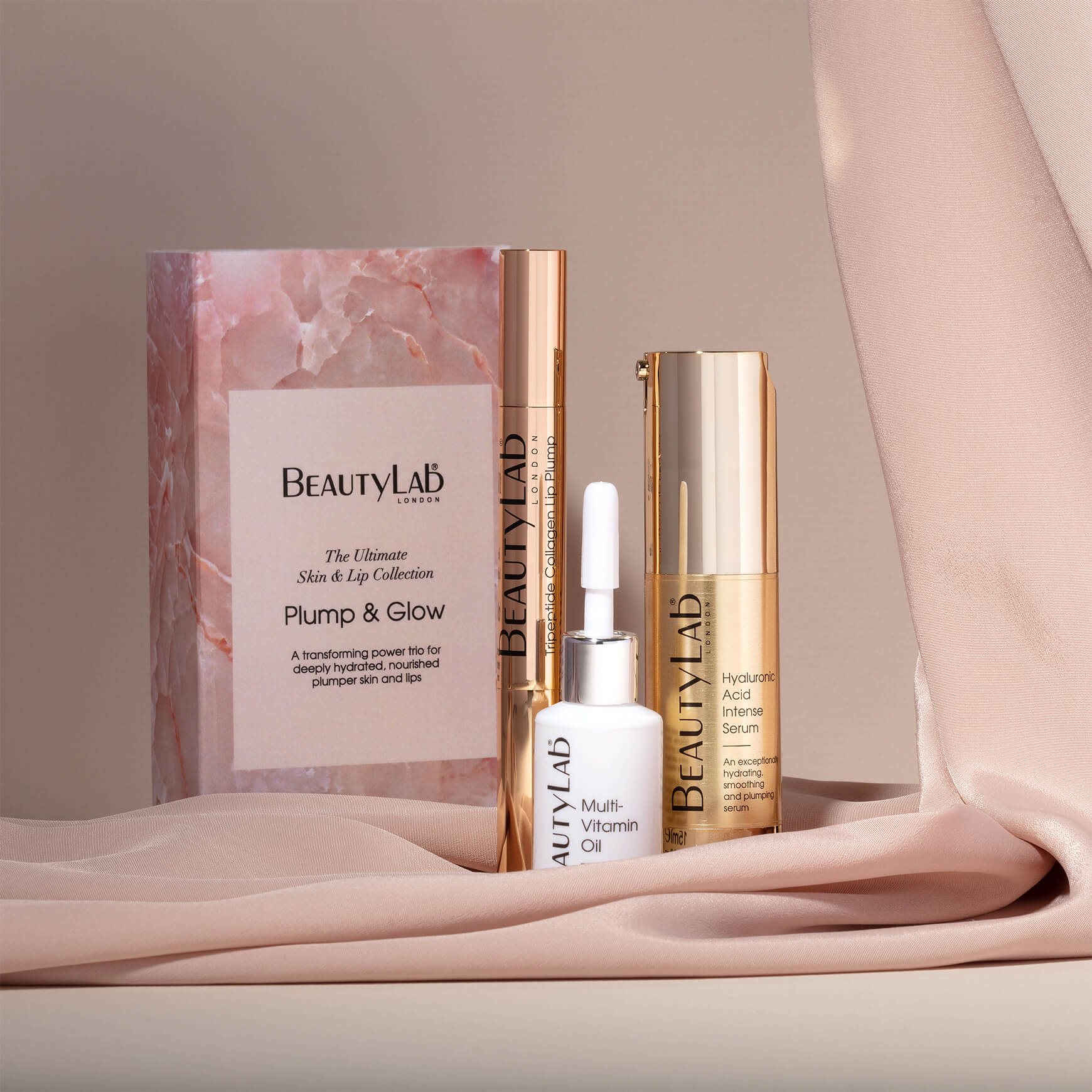 BEAUTYLAB® PLUMP & GLOW: KOLEKCJA DO SKÓRY I UST