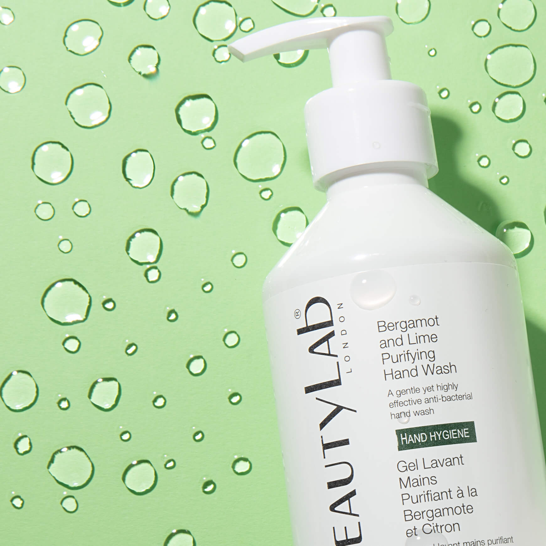 BEAUTYLAB® OCZYSZCZAJĄCA KĄPIEL DO RĄK BERGAMOTKA I LIMONKA 250ML - obrazek 3