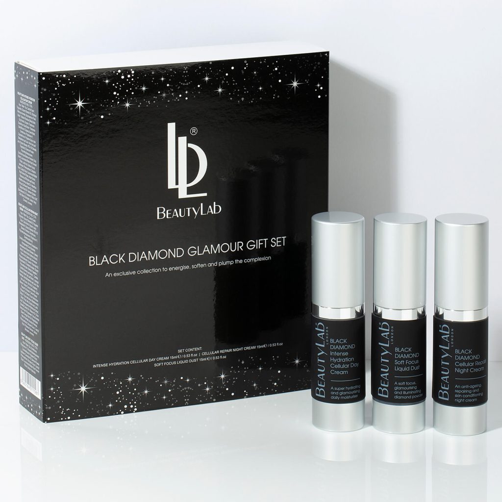 BEAUTYLAB BLACK DIAMOND GLAMOUR GIFT SET
