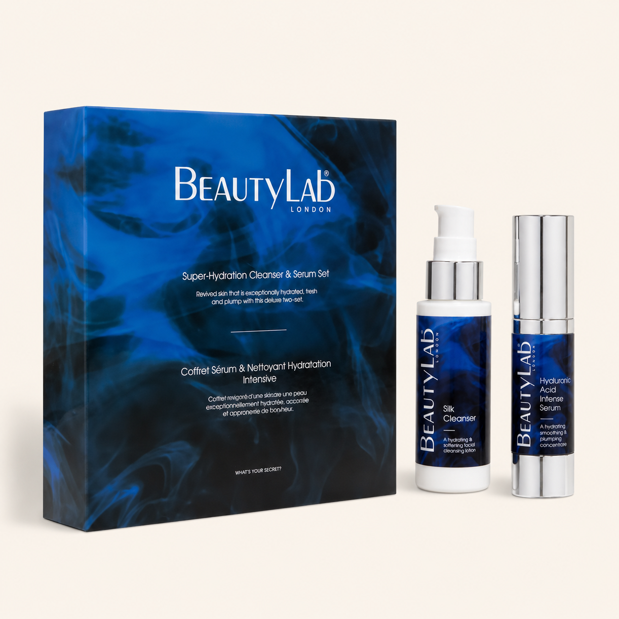 BEAUTYLAB® SUPER-HYDRATION CLEANSER & SERUM SET