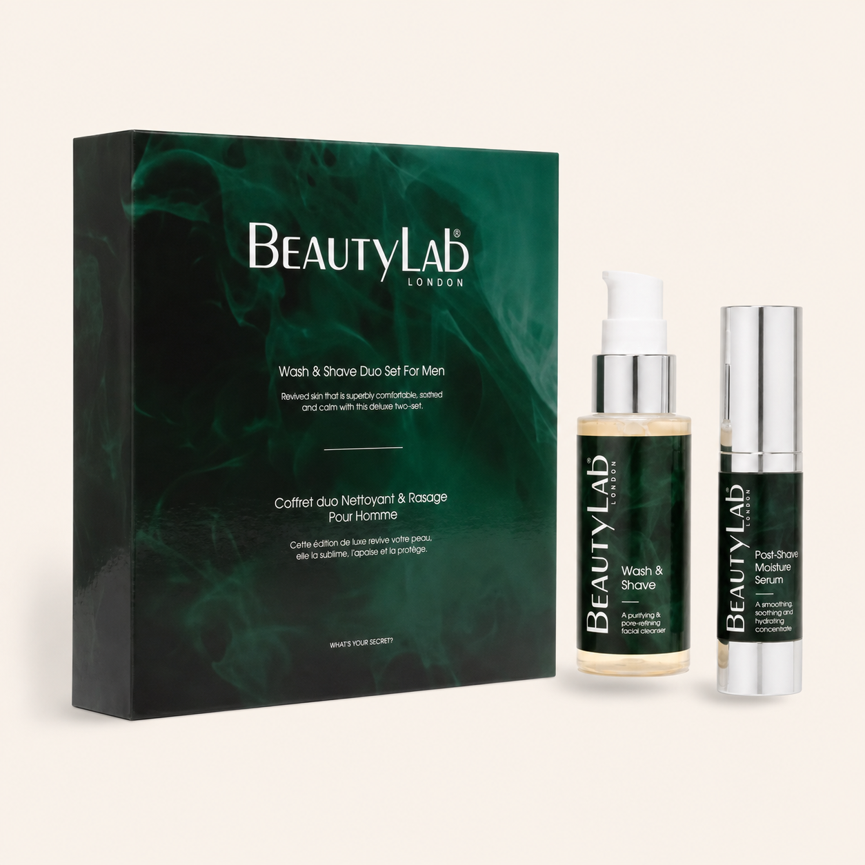 ZESTAW DUO BEAUTYLAB® WASH & SHAVE FOR MEN